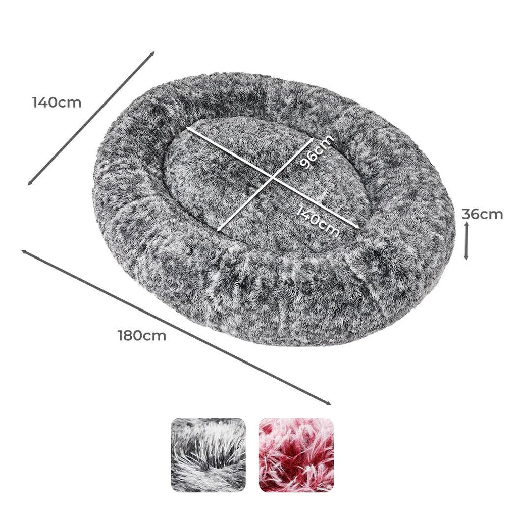 Premium Calming Pet Bed with Removable Cover