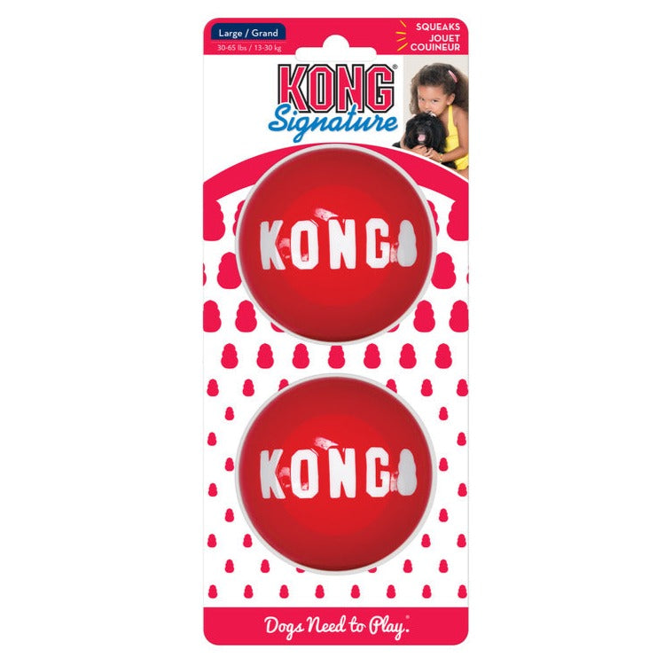 KONG Dog Toys Signature Balls