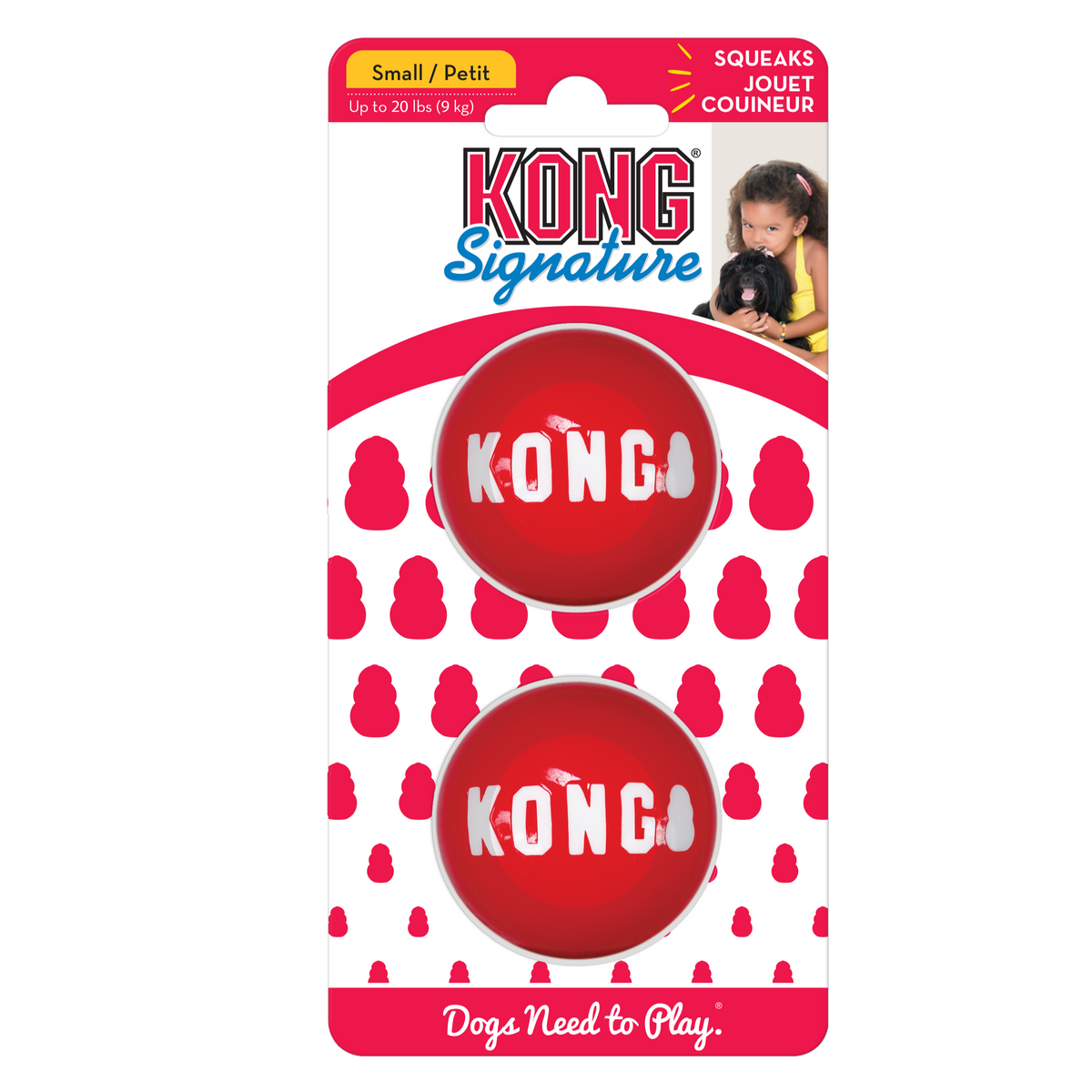 KONG Dog Toys Signature Balls