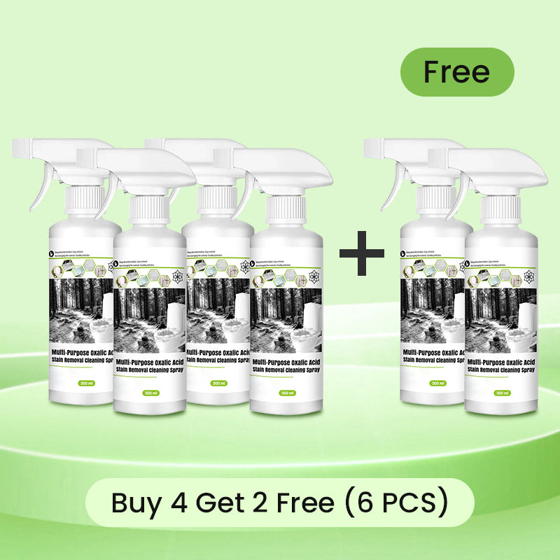 ⏰LAST DAY SALE 50% OFF🔥Multi-Purpose Oxalic Acid Stain Removal Cleaning Spray