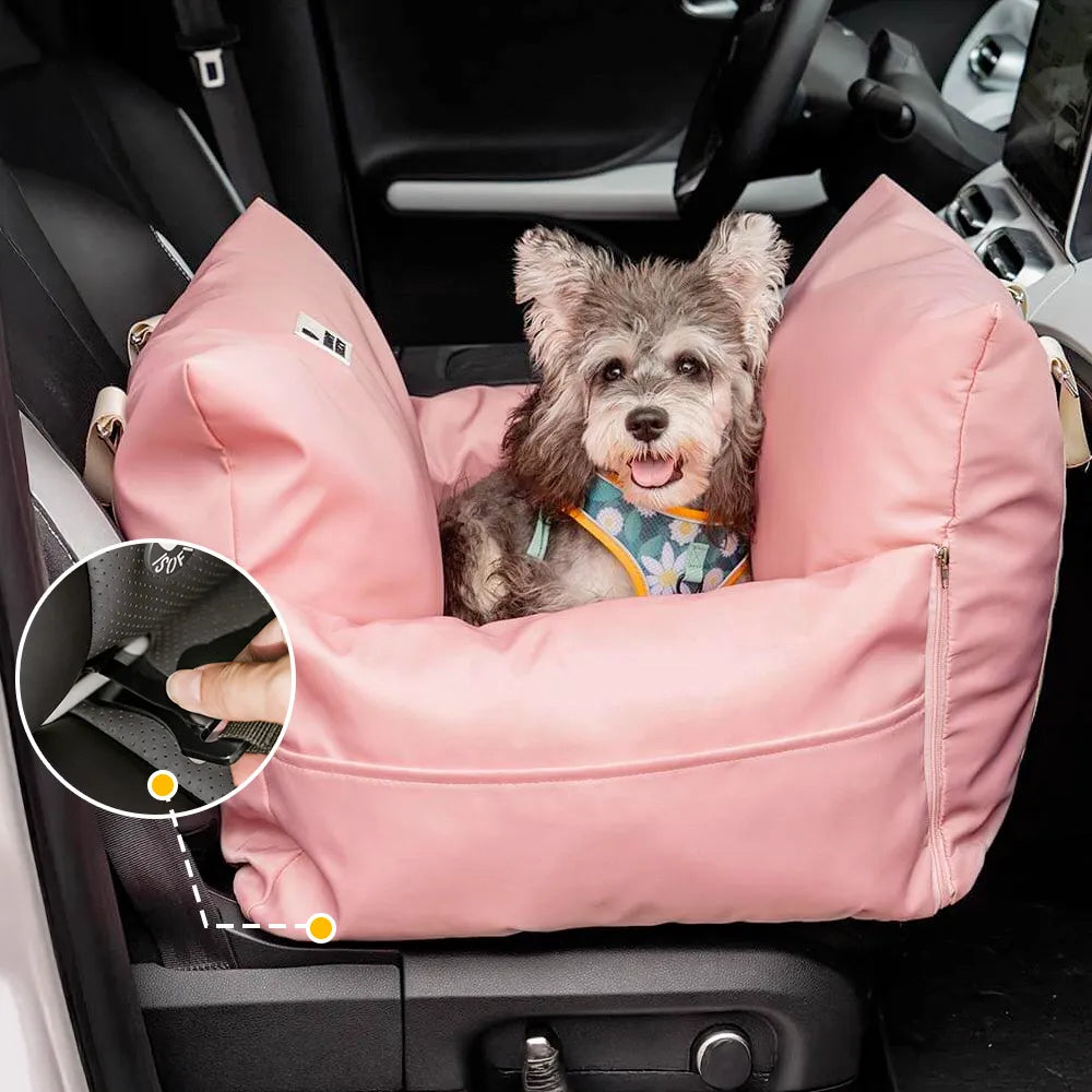 ISOFIX Dog Car Seat Bed with LATCH System - First Class