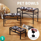Dual Elevated Raised Pet Feeder
