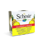 Schesir - Complementary Wet Food for Adult Cats - Chicken Fillets with Pineapple 85g*