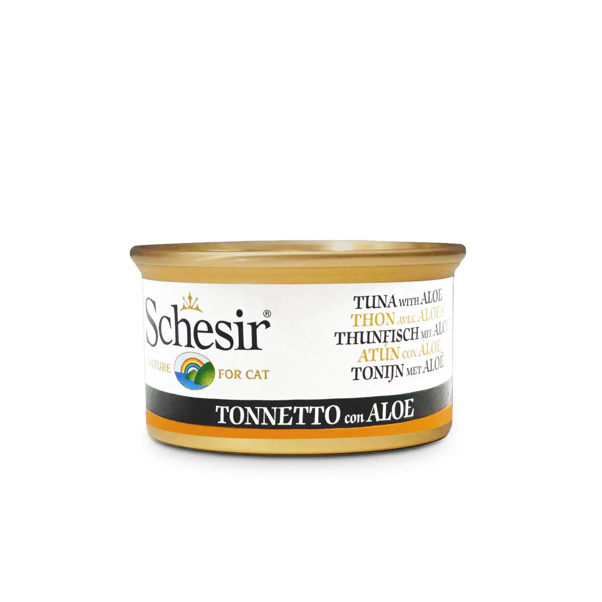 Schesir - Complementary Wet Food for Adult Cats - Tuna with Aloe 85g*
