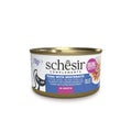 Schesir - Complementary Wet Food for Adult Cats - Tuna with Whitebaits in Cooking Broth 70g*
