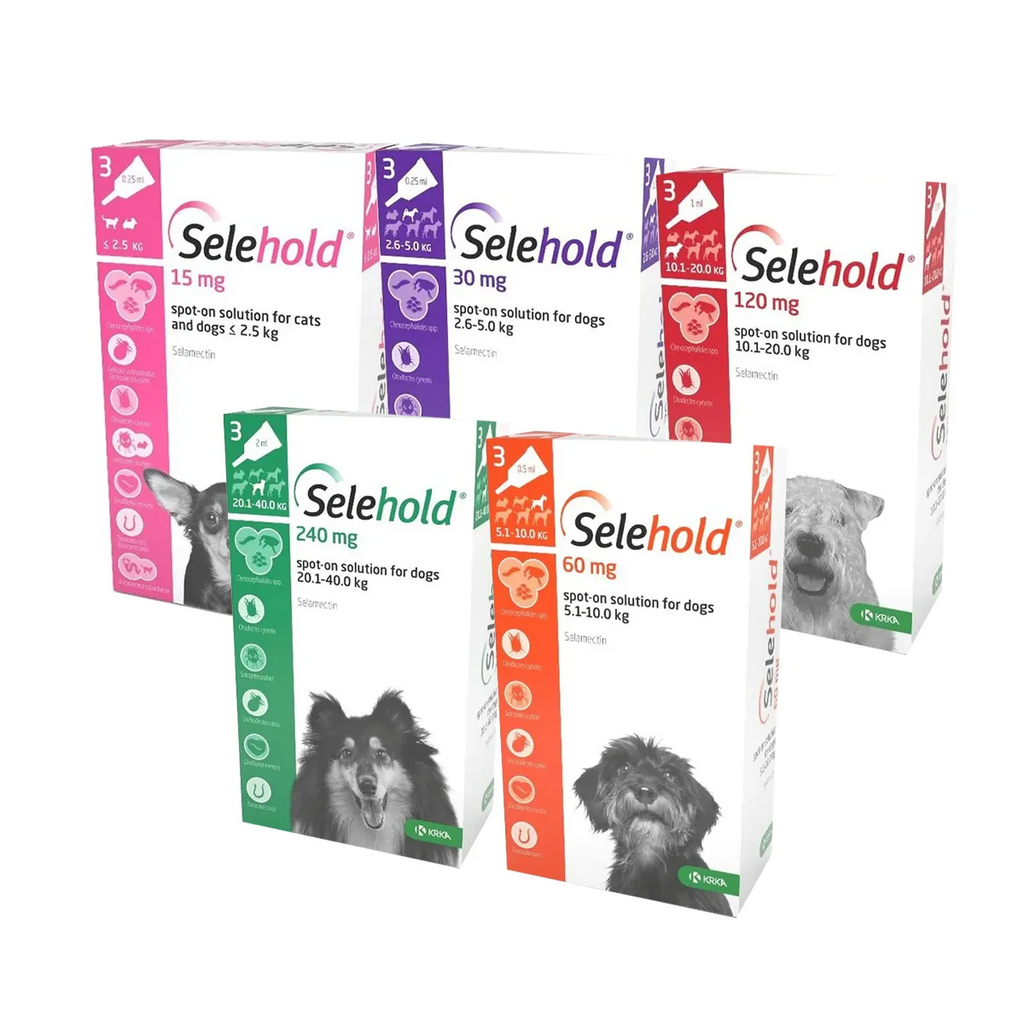 Selehold Spot On Solution For Dogs