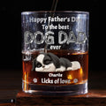 A Lot Of Licks For You - Personalized 3D Effect Whiskey Glass