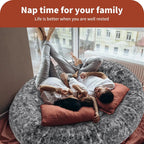 Premium Calming Pet Bed with Removable Cover