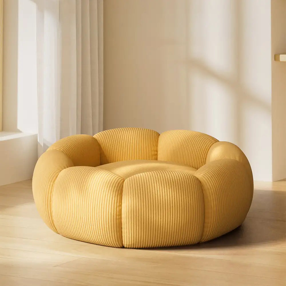 Soft Neck Support Washable Round Cat Bed Dog Bed