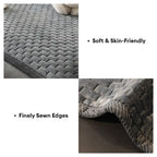 Soft Plush Scratch-Resistant Pet Mat One-Piece Non-Slip Couch Cover