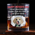 Putting Up With Photo - Personalized Whiskey Glass