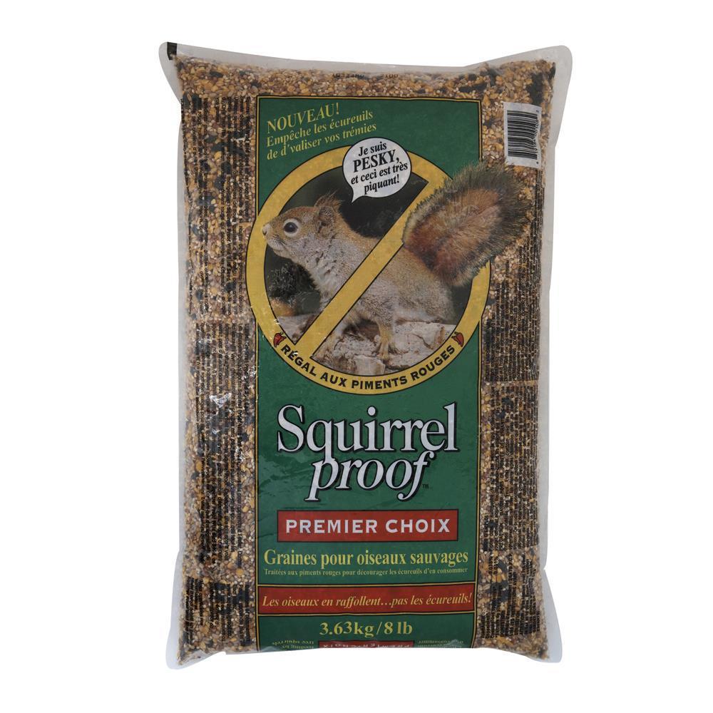 Squirrel Proof Wild Bird Seed, 8lb