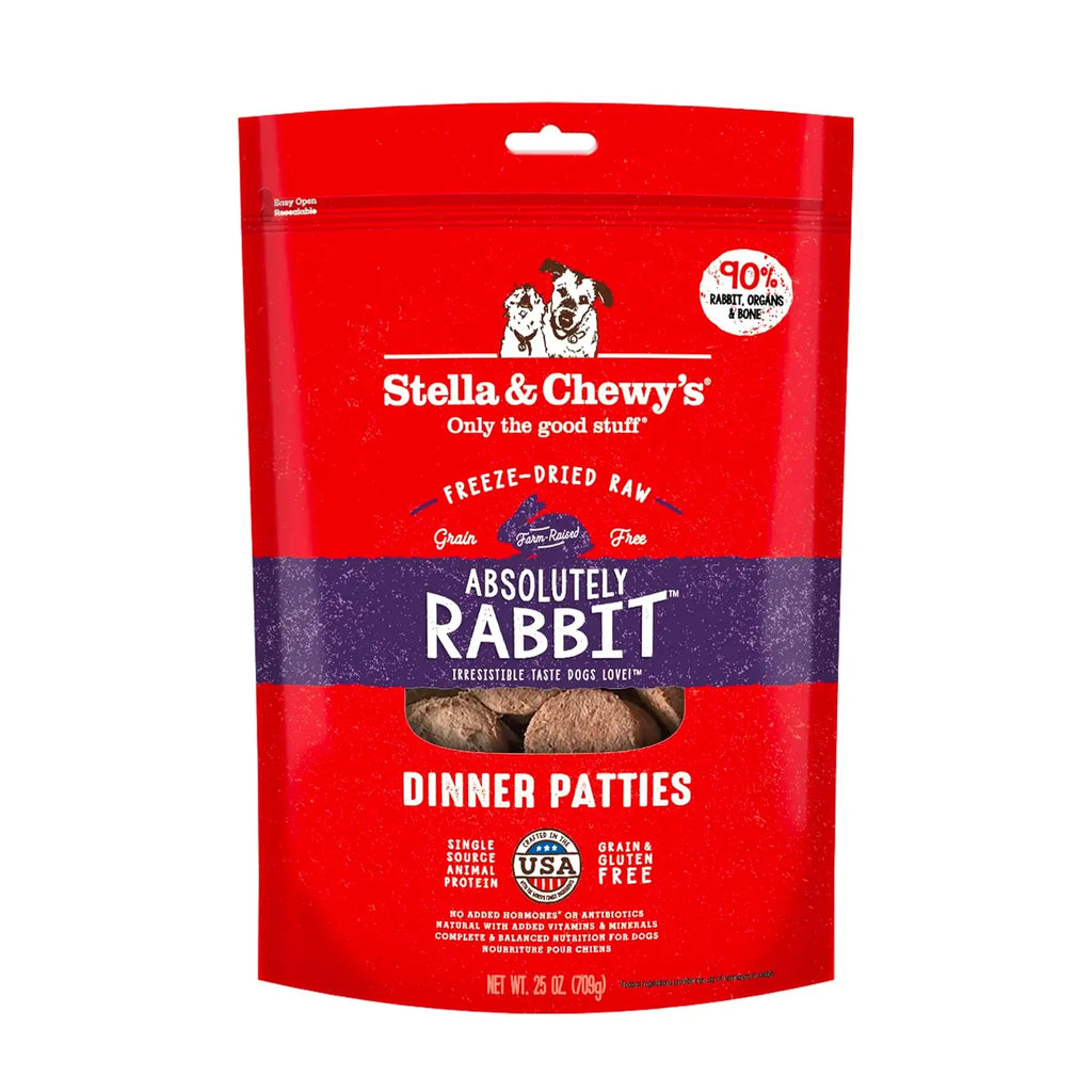 Stella & Chewy's - Freeze Dried Absolutely Rabbit Dinner Patties