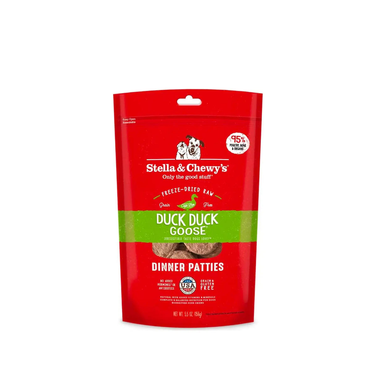Stella & Chewy's - Freeze Dried Duck Duck Goose Dinner Patties