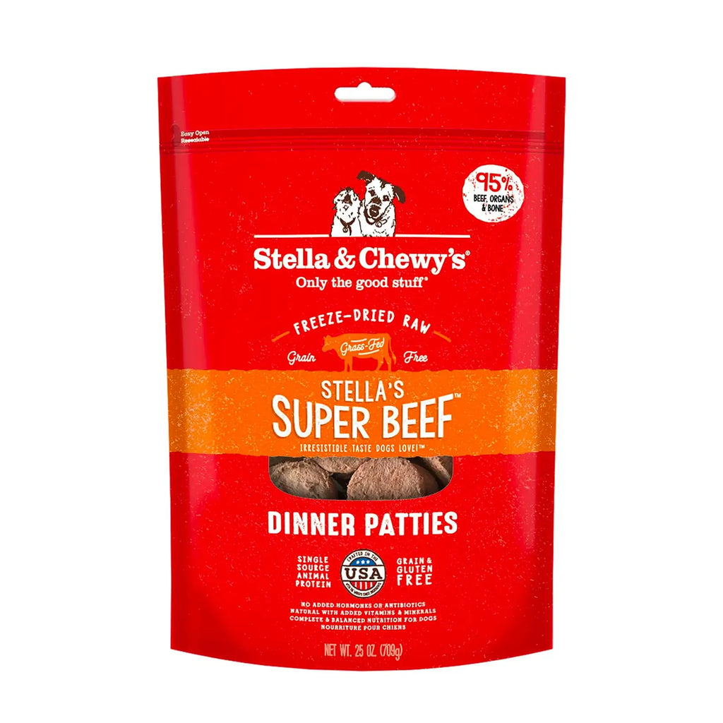 Stella & Chewy's - Freeze Dried Stella's Super Beef Dinner Patties