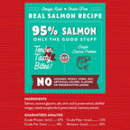 Stella & Chewy's - Just Jerky Bites Dog Treats - Real Wild-Caught Salmon Recipe 6oz