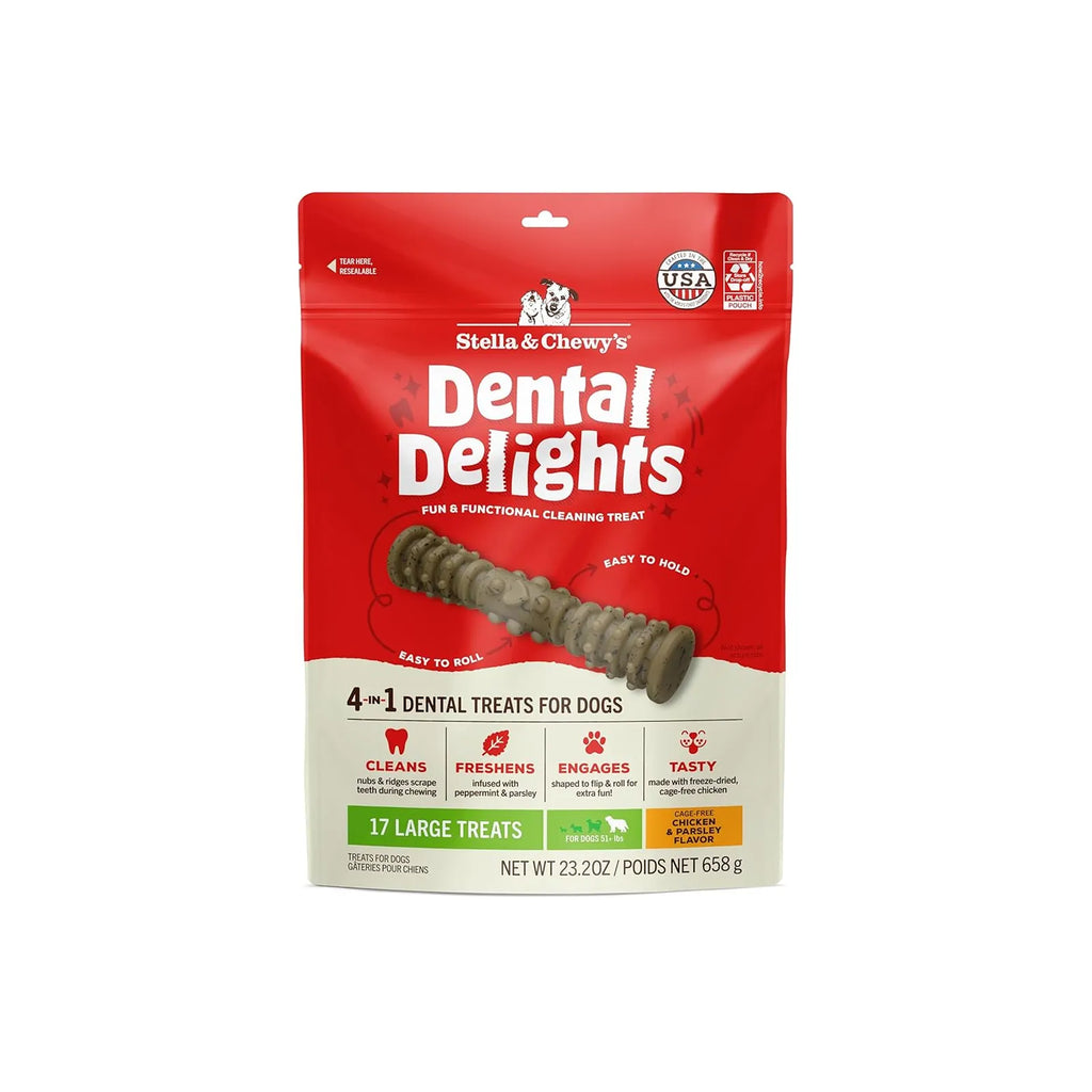 Stella & Chewy's Dental Delights for Dogs - Large