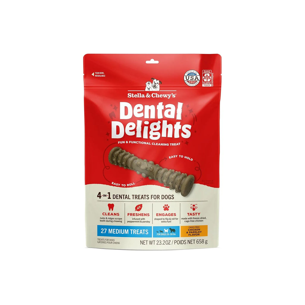 Stella & Chewy's Dental Delights for Dogs - Medium