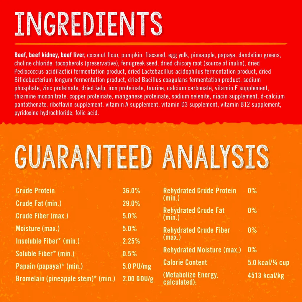 Stella's Solutions Digestive Boost Grass-Fed Beef Dinner Morsels for Dogs