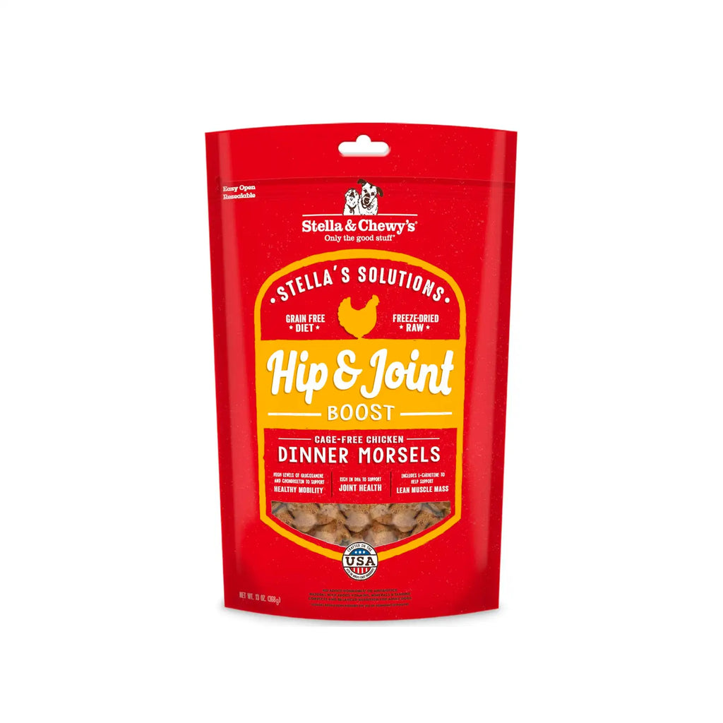 Stella's Solutions Hip & Joint Boost Cage-Free Chicken Dinner Morsels for Dogs