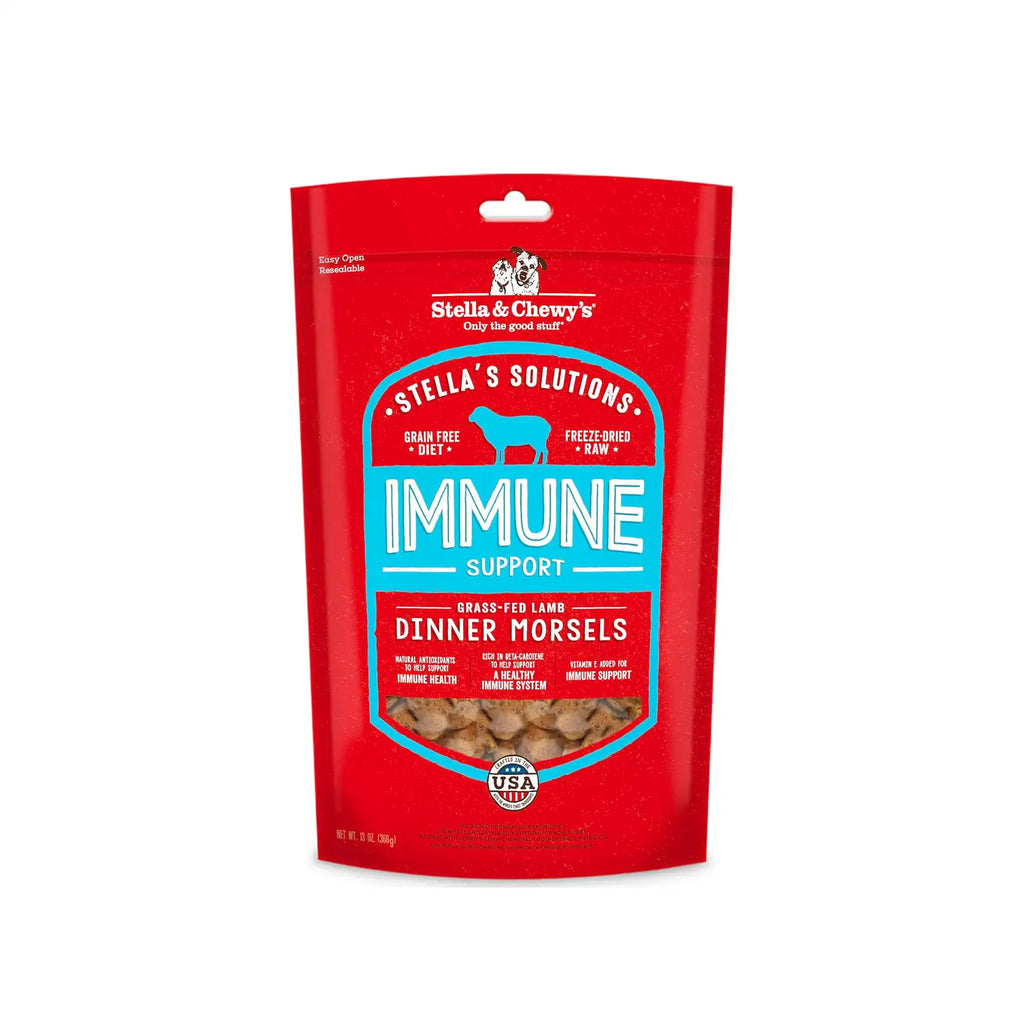 Stella's Solutions Immune Support Grass-Fed Lamb Dinner Morsels for Dogs 13oz