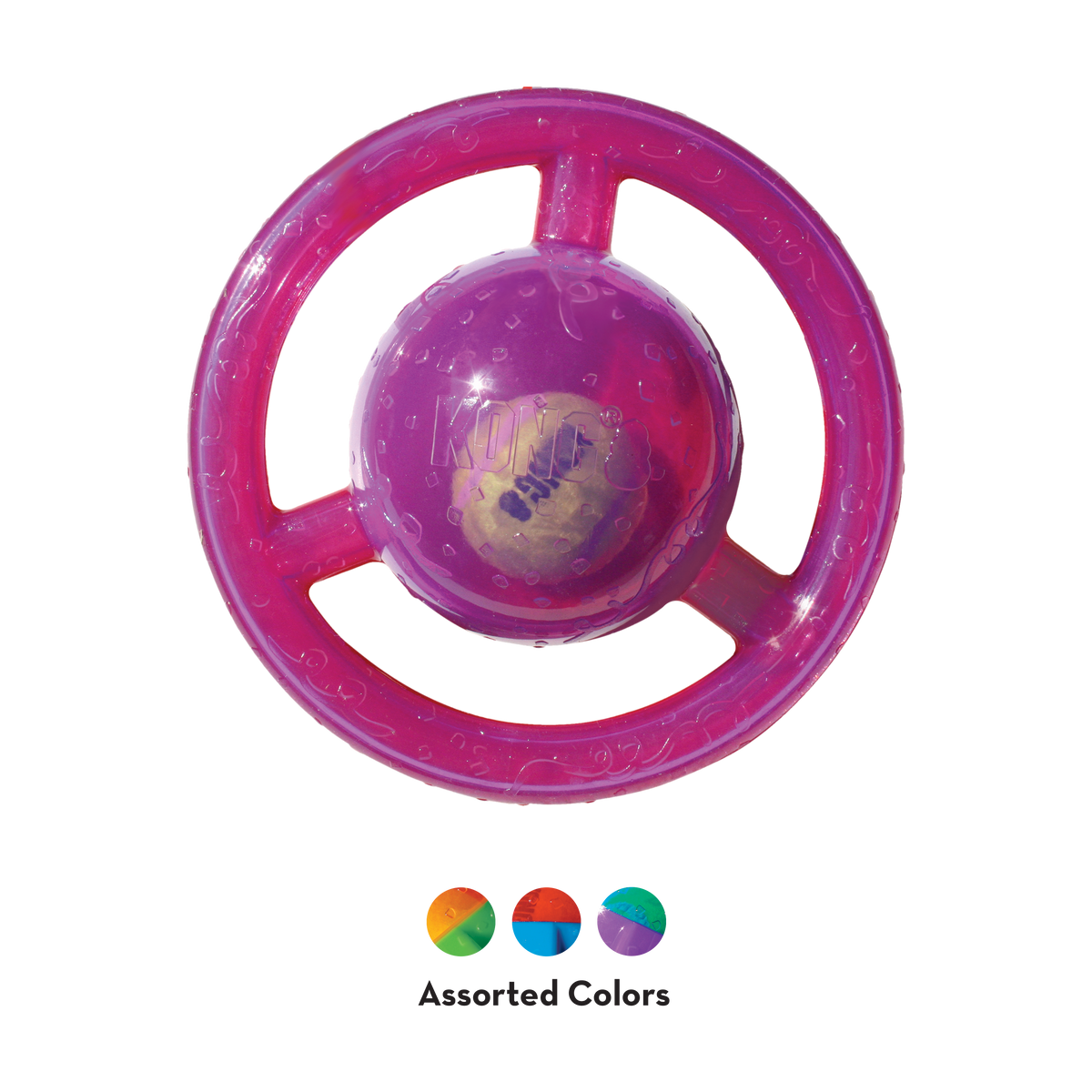 KONG Dog Toys Jumbler Disc Assorted