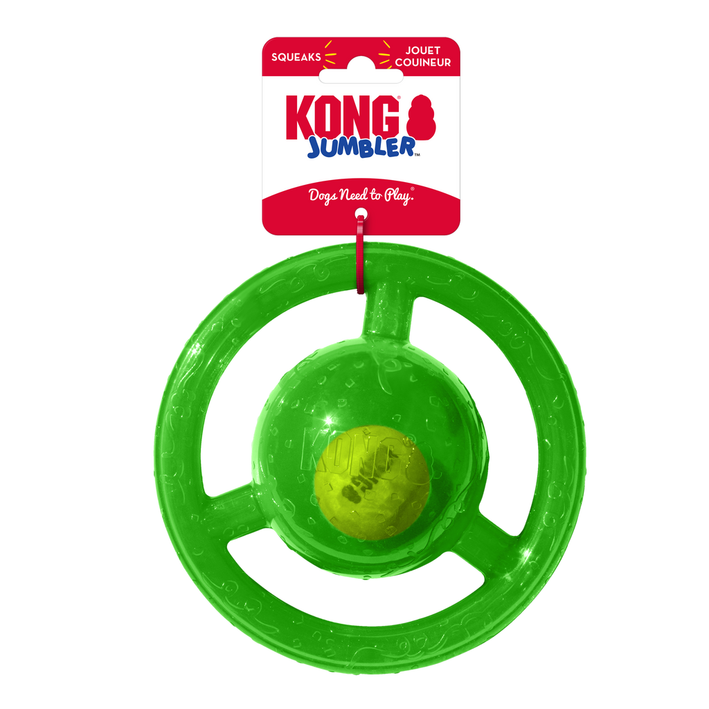 KONG Dog Toys Jumbler Disc Assorted