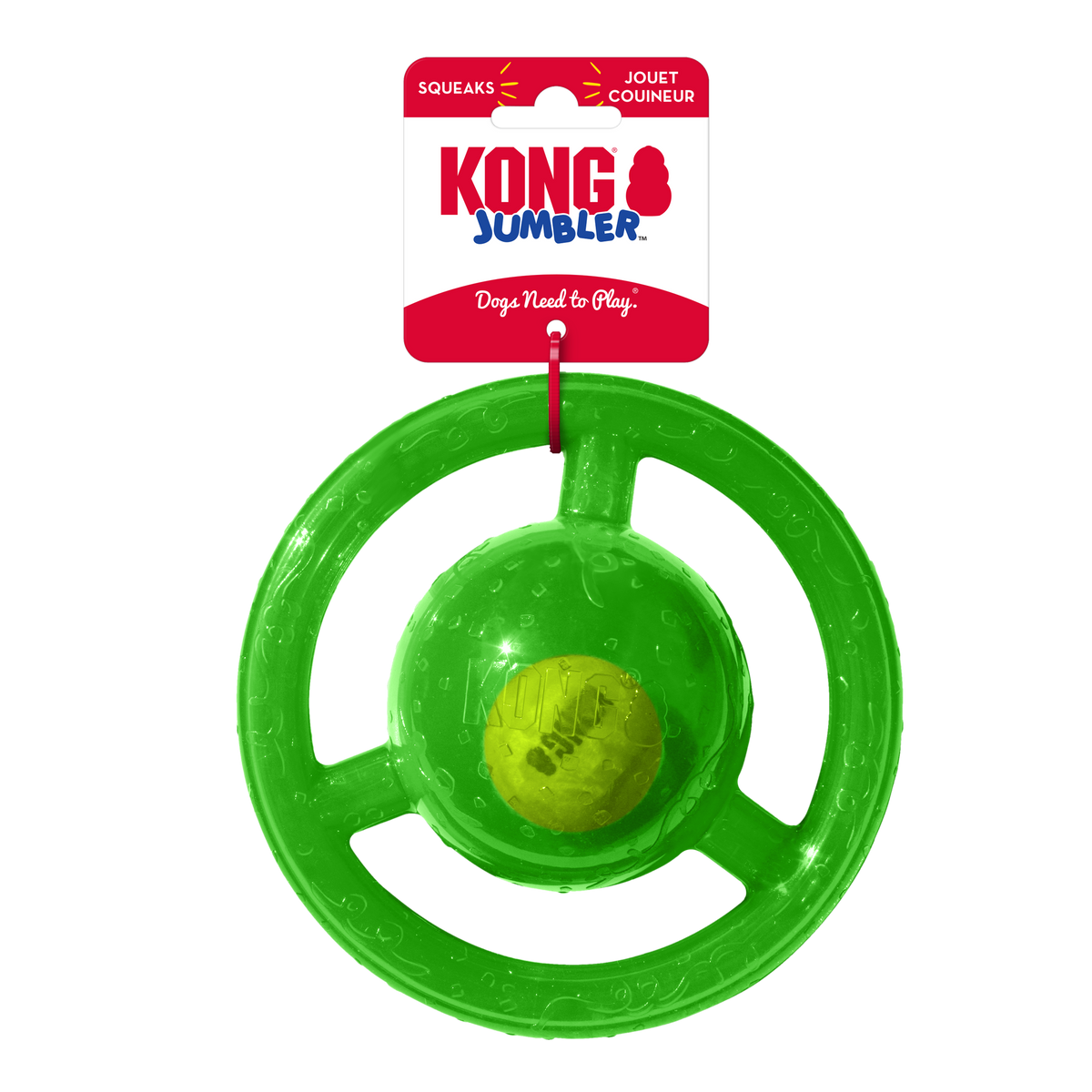 KONG Dog Toys Jumbler Disc Assorted