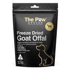 The Paw Grocer Freeze Dried Dog Treats Black Label Goat Offal