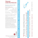 TRANS INSTRUMENT Crystal Shrimp Pro pen