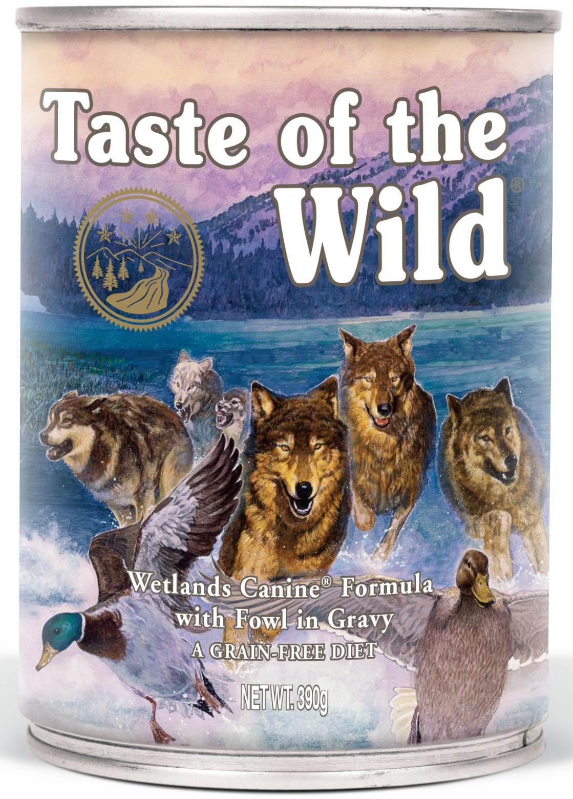 TASTE OF THE WILD Wetlands s mesom peradi u umaku, 390g