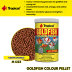 Tropical Goldfish Colour Pellet Size M (color enhancing)