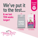 Trouble and Trix Odour Neutralising Crystal Cat Litter Antibacterial