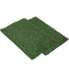 Synthetic Dog Grass Mat with Splash-Proof Wall