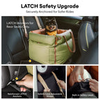 Urban Voyager ISOFIX Dog Car Seat with LATCH System