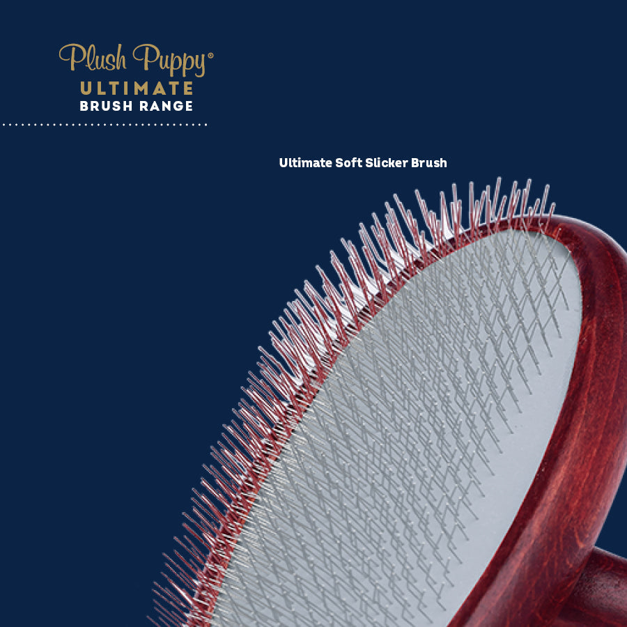 Plush Puppy Ultimate Soft Slicker Brush Ultimate Grooming Brush