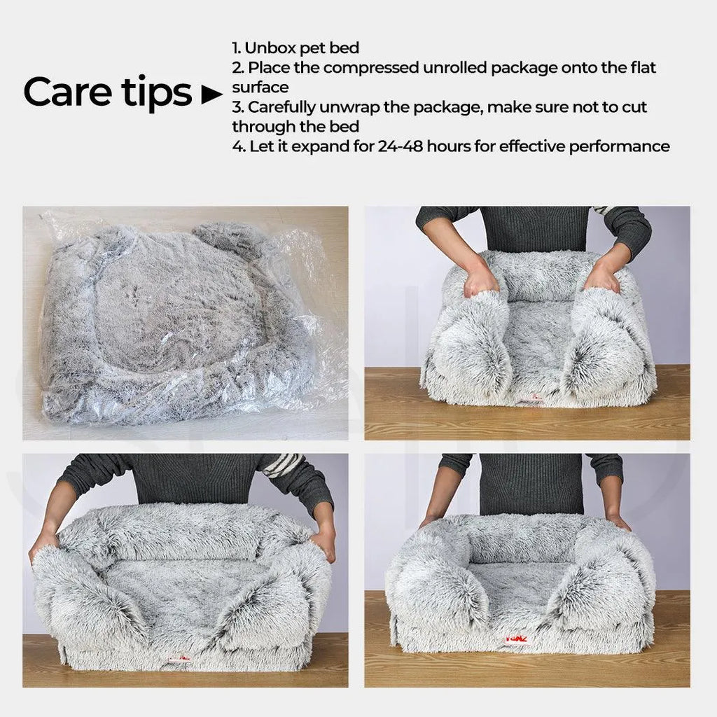 Orthopaedic Cat Bed - Plush Comfort
