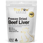 The Paw Grocer Freeze Dried Pet Treats Black Label Beef Liver