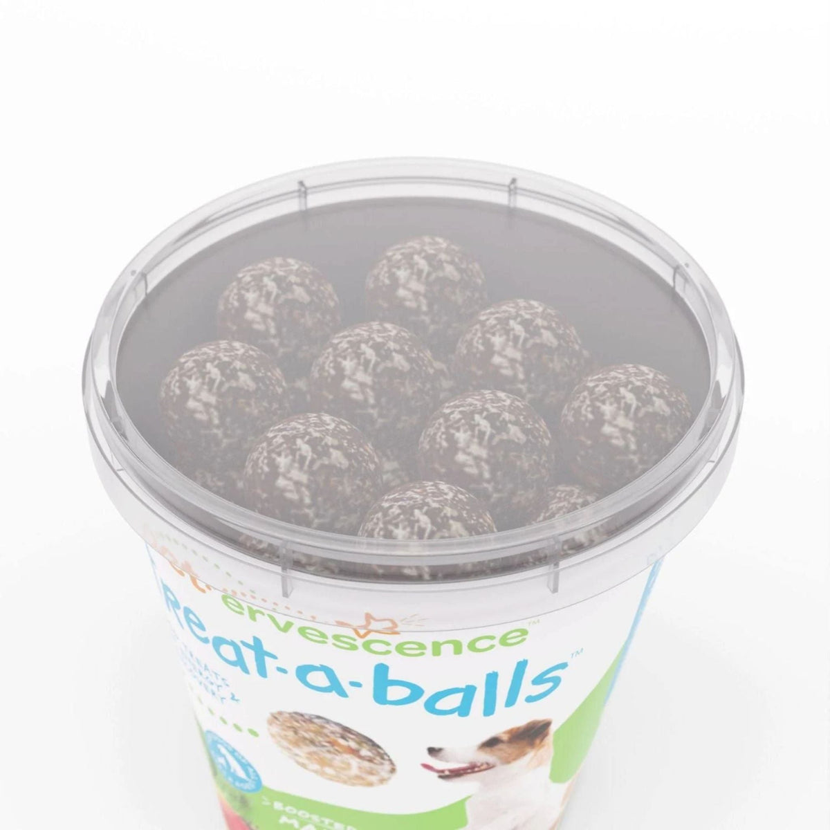Pet Ervescence Treat-a-Balls Mango Chia, & Spinach Dog Treats
