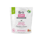 BRIT CARE Digestion & Relax Sustainable Small breed, piletina s insektima