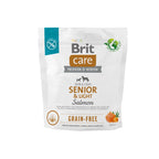 BRIT CARE Grain-free Skin&Coat SENIOR & Light, losos i krumpir, bez žitarica