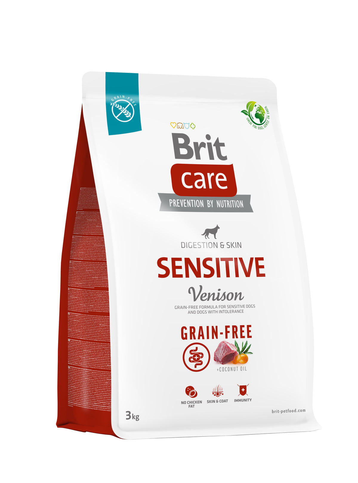 BRIT CARE Grain-free Digestion & Skin Sensitive, divljač i krumpir, bez žitarica