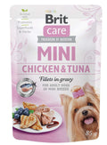 BRIT CARE Mini, fileti piletine i tune u umaku, 85g