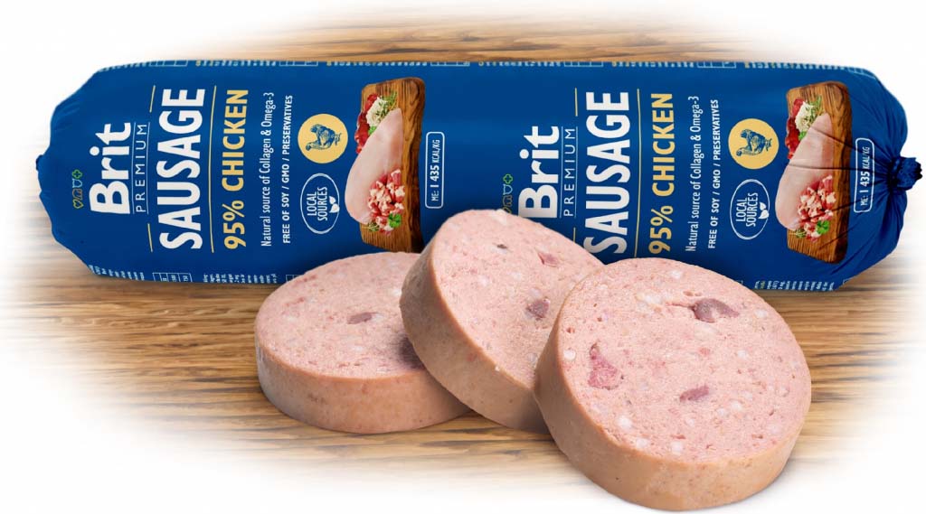 BRIT PREMIUM Kobasica s piletinom, 800g