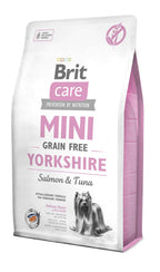 BRIT CARE MINI Yorkshire Losos i Tuna, bez žitarica, 2kg