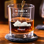 I Own You For Sure Cat Version 2 - Personalized Whiskey Glass