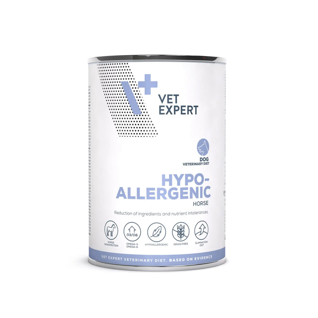 Vet Expert V+ Hypoallergenic (Horse) Dog Can Food 400g