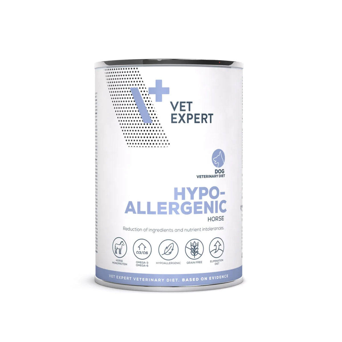 Vet Expert V+ Hypoallergenic (Horse) Dog Can Food 400g