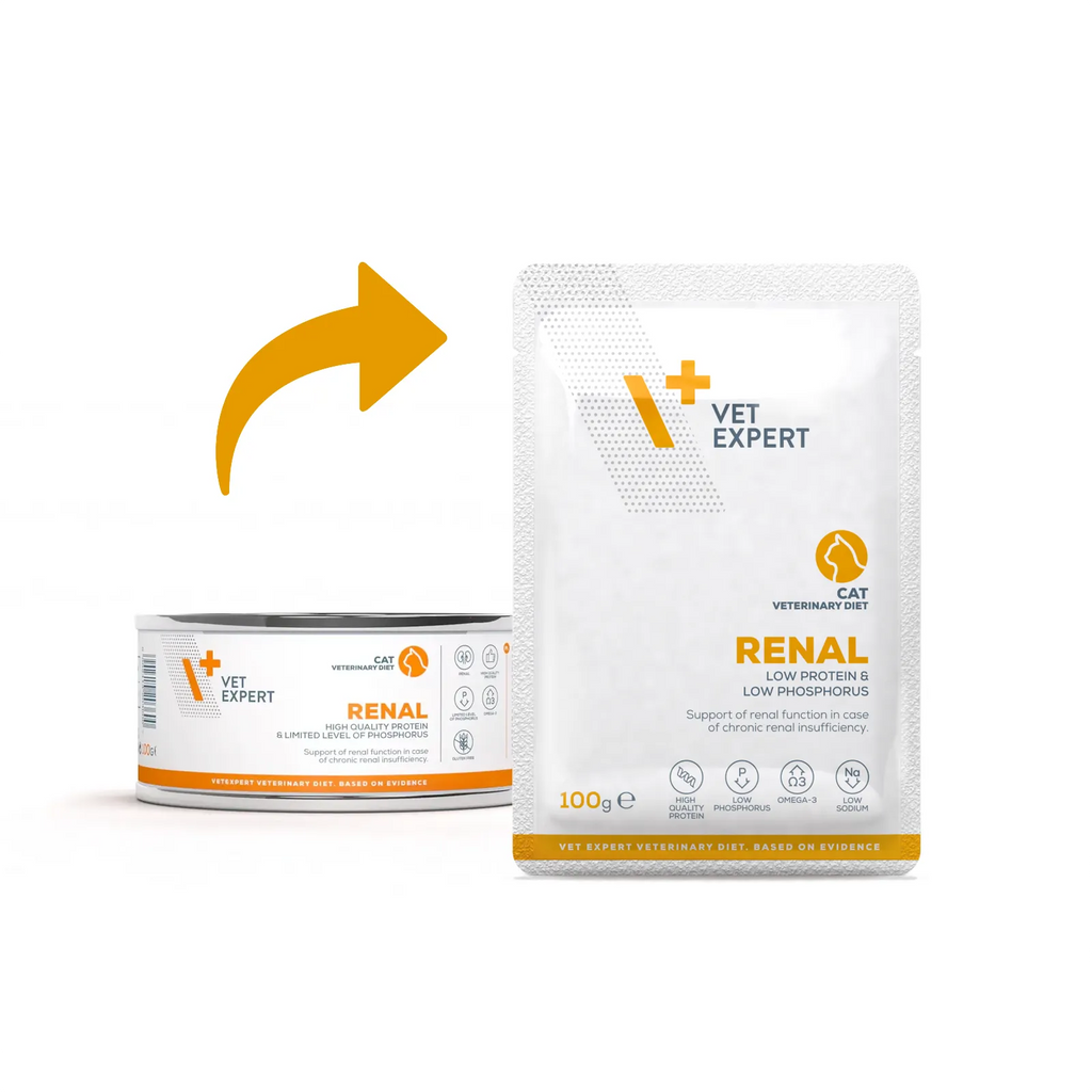 Vet Expert V+ Renal Cat Pouch 100g