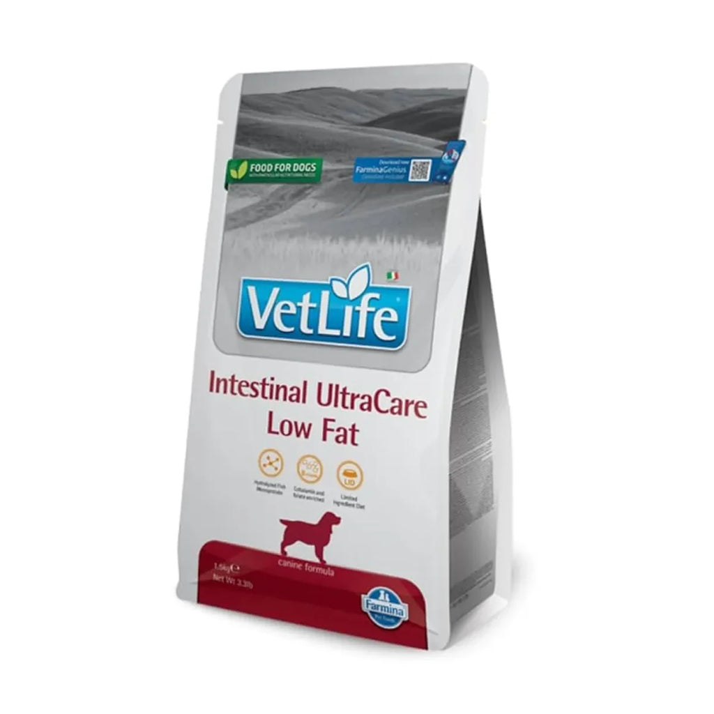 Vet Life - Canine Formula Prescription Diet - Intestinal UltraCare Low Fat